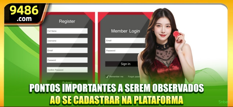 Login rápido no app 5nbet